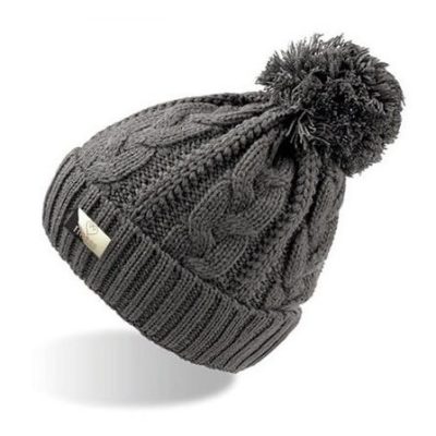 Horss - Czapka zimowa Beanie - Szara