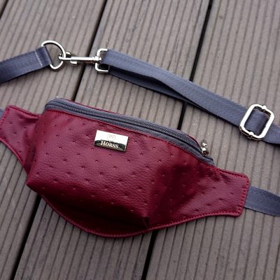 Horss nerka jeździecka Burgundy / Grey