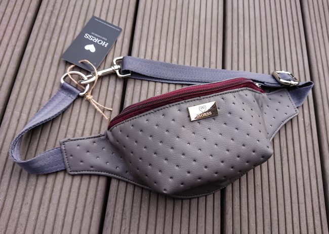 Horss nerka jeździecka Grey - Burgundy