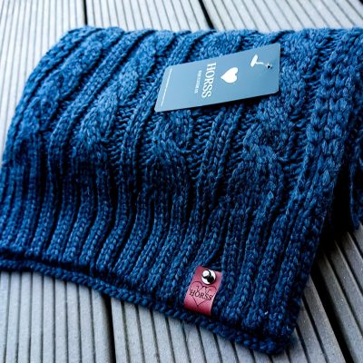 Szalik zimowy Beanie - Navy