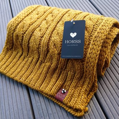 Szalik zimowy Beanie - Mustard
