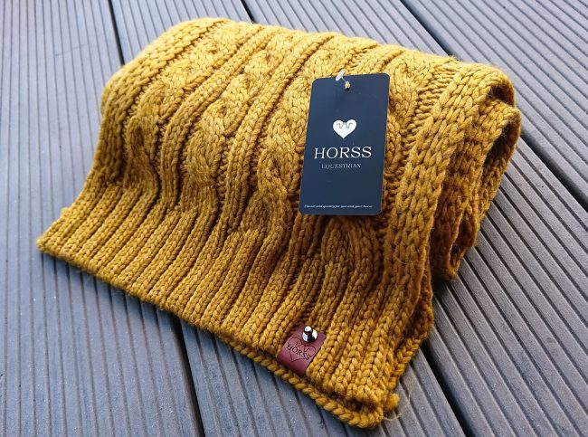 Szalik zimowy Beanie - Mustard