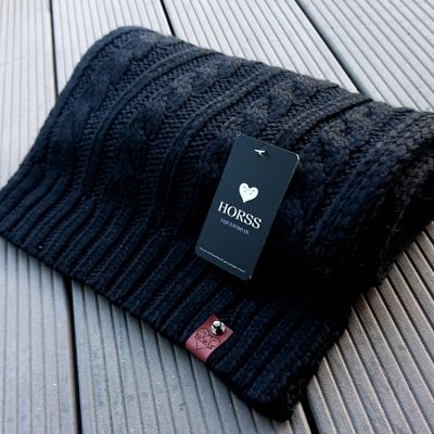 Szalik zimowy Beanie - Black