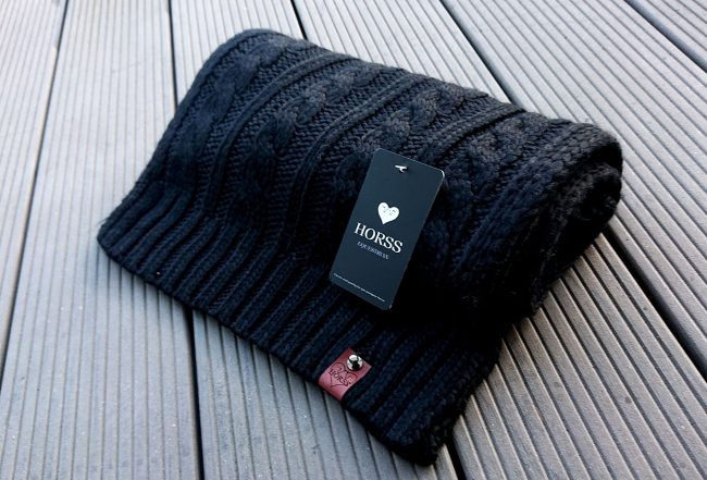 Szalik zimowy Beanie - Black