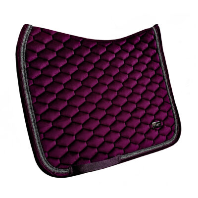 Horss czaprak VELVET Glam - Merlot - ujeżdżeniowy