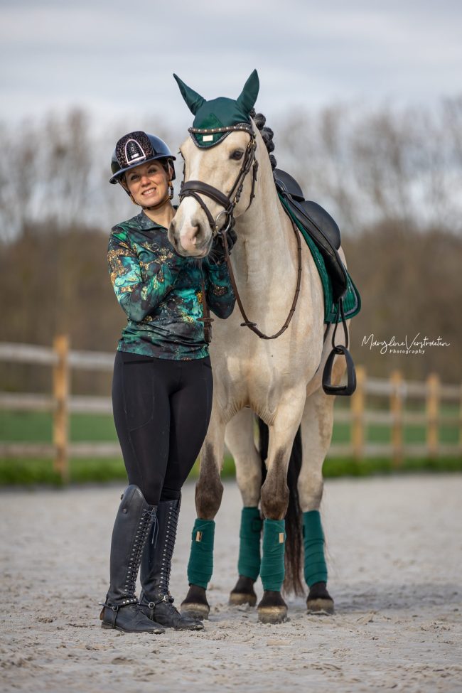 Horss - Nauszniki BLING Elegance - Emerald - obrazek 3