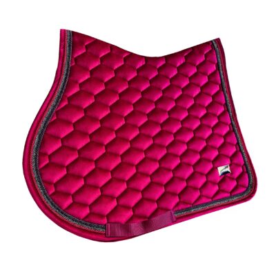 Horss czaprak VELVET Glam - Royal Red - wszechstronny