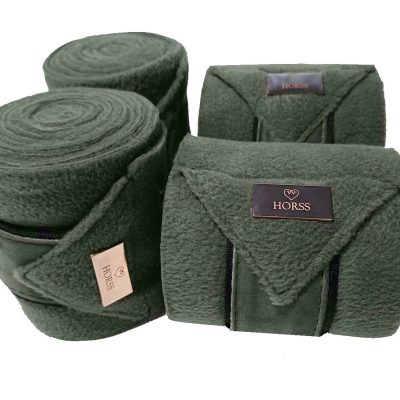 Horss owijki polarowe Velvet Glam - Ashgreen