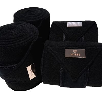 Horss owijki polarowe Velvet Glam - Black