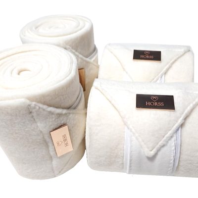 Horss owijki polarowe Velvet Glam - Off white