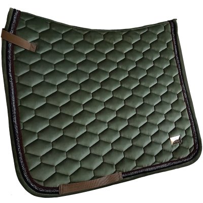 Horss czaprak VELVET Glam - Ashgreen - ujeżdżeniowy