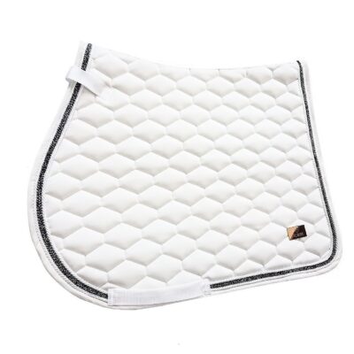 Horss czaprak VELVET Glam - Off white Silver - wszechstronny