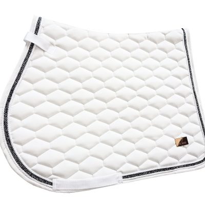 Horss czaprak VELVET Glam - Off white Silver - wszechstronny