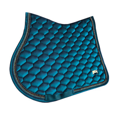 Horss czaprak VELVET Glam - Teal - wszechstronny