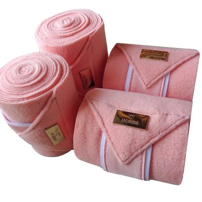 Horss owijki polarowe Velvet Glam - Peach fuzz