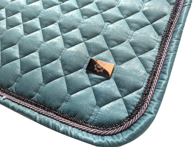 Horss BLING Elegance - Jade Graphite - czaprak ujeżdżeniowy - obrazek 2