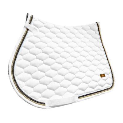 Horss czaprak VELVET Glam - Off white Gold - wszechstronny