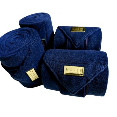 Horss owijki polarowe Velvet Glam - Midnight blue