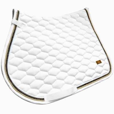 Horss czaprak VELVET Glam - Off white Gold - wszechstronny