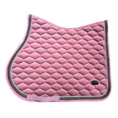 Horss czaprak VELVET Glam - Dusty Pink - wszechstronny