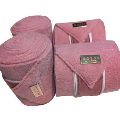 Horss owijki polarowe Velvet Glam - Dusty Pink