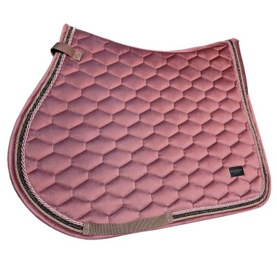 Horss czaprak VELVET Glam - Dusty Pink - wszechstronny