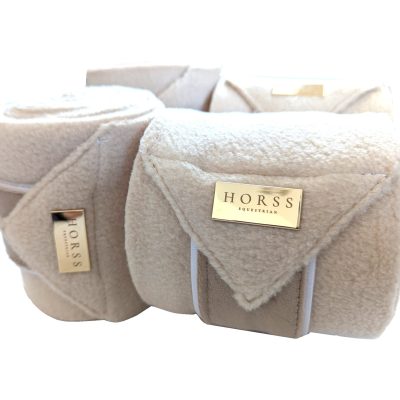 Horss owijki polarowe Velvet Waves - Beige