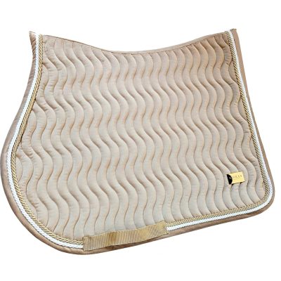Horss czaprak Velvet Waves - Beige - wszechstronny