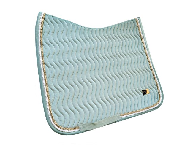 Horss czaprak Velvet Waves - Mint - ujeżdżeniowy