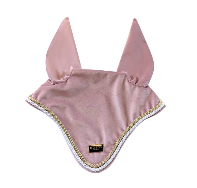 Horss nauszniki VELVET Waves - Baby pink