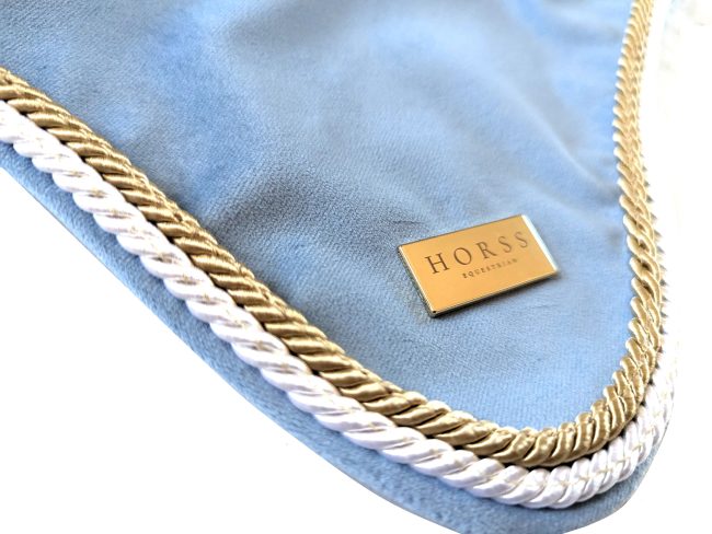 Horss nauszniki VELVET Waves - Baby blue - obrazek 2