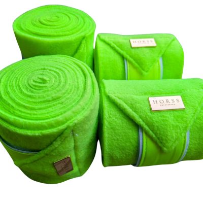Horss Sport Anatomic - Neon Lime - owijki polarowe