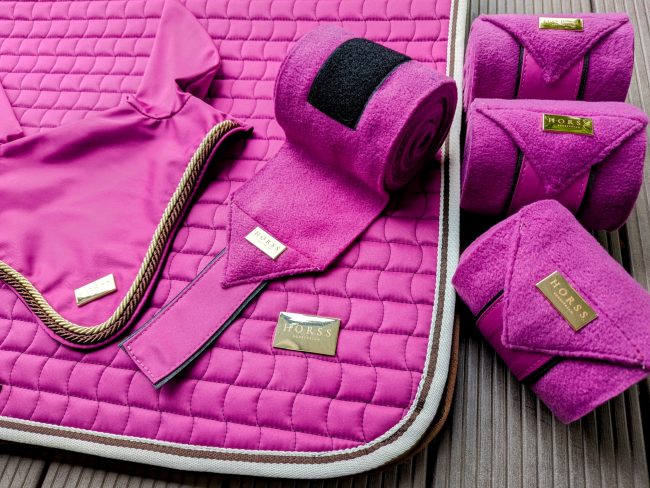 Horss Sport Anatomic - Magenta - czaprak wszechstronny - obrazek 4