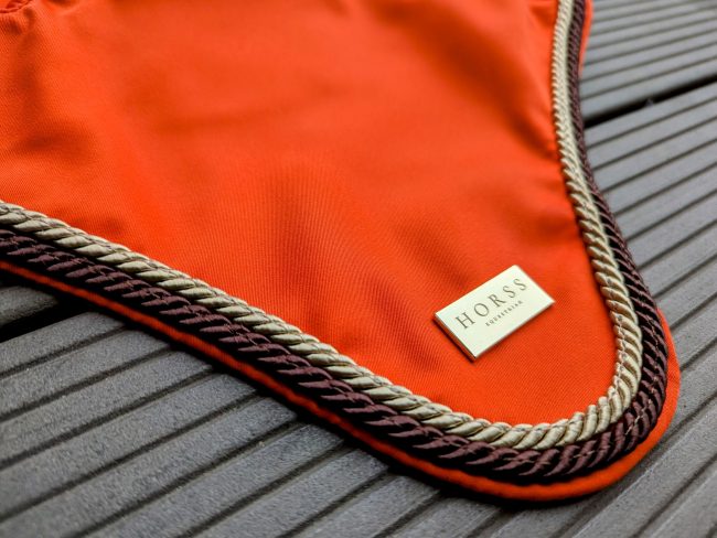 Horss Sport Anatomic - Orange - nauszniki - obrazek 2