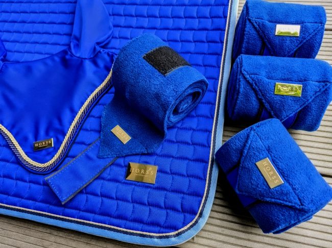 Horss Sport Anatomic - Reflex blue - czaprak ujeżdżeniowy - obrazek 4