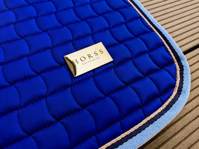 Horss Sport Anatomic - Reflex blue - czaprak ujeżdżeniowy - obrazek 5