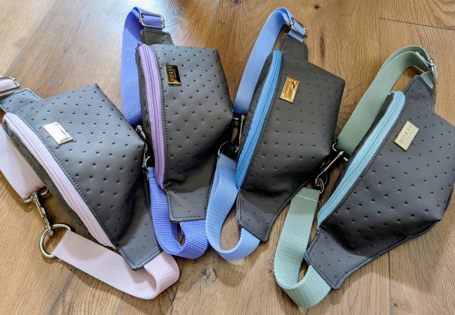 Horss nerka jeździecka Velvet - Grey - Mint - obrazek 3