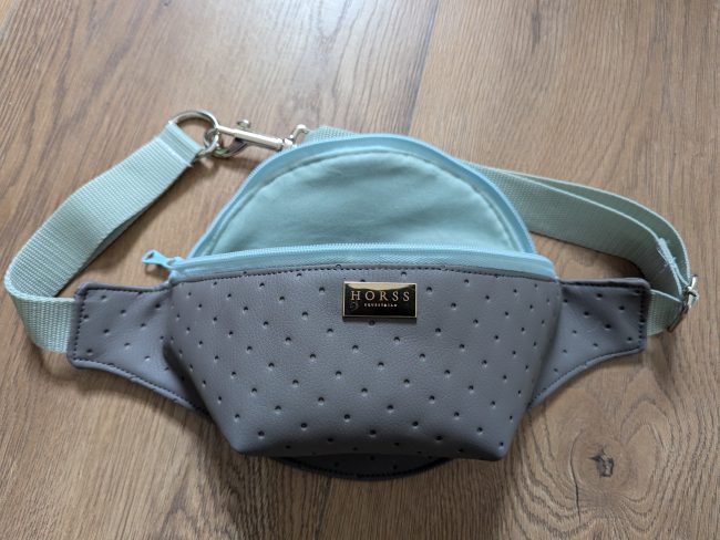 Horss nerka jeździecka Velvet - Grey - Mint