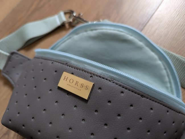Horss nerka jeździecka Velvet - Grey - Mint - obrazek 2