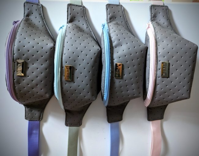 Horss nerka jeździecka Velvet - Grey - Mint - obrazek 4