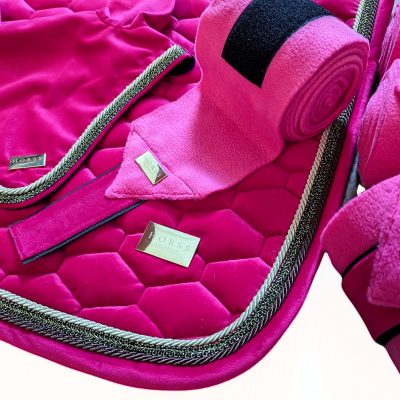 Velvet Glam Barbie Pink