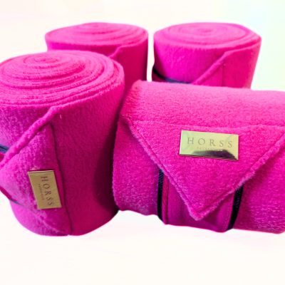 Horss owijki polarowe Velvet Glam - Barbie Pink