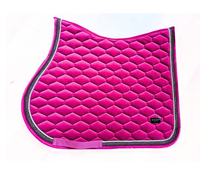 Horss czaprak VELVET Glam - Barbie Pink - wszechstronny