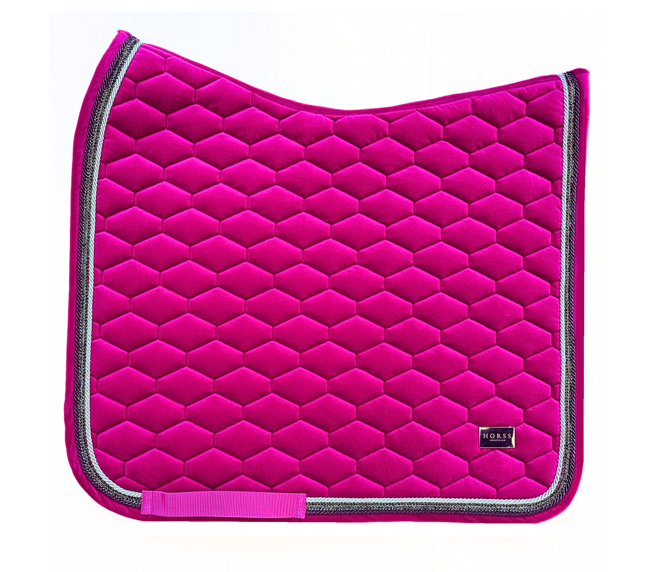 Horss czaprak VELVET Glam - Barbie Pink - ujeżdżeniowy - obrazek 2